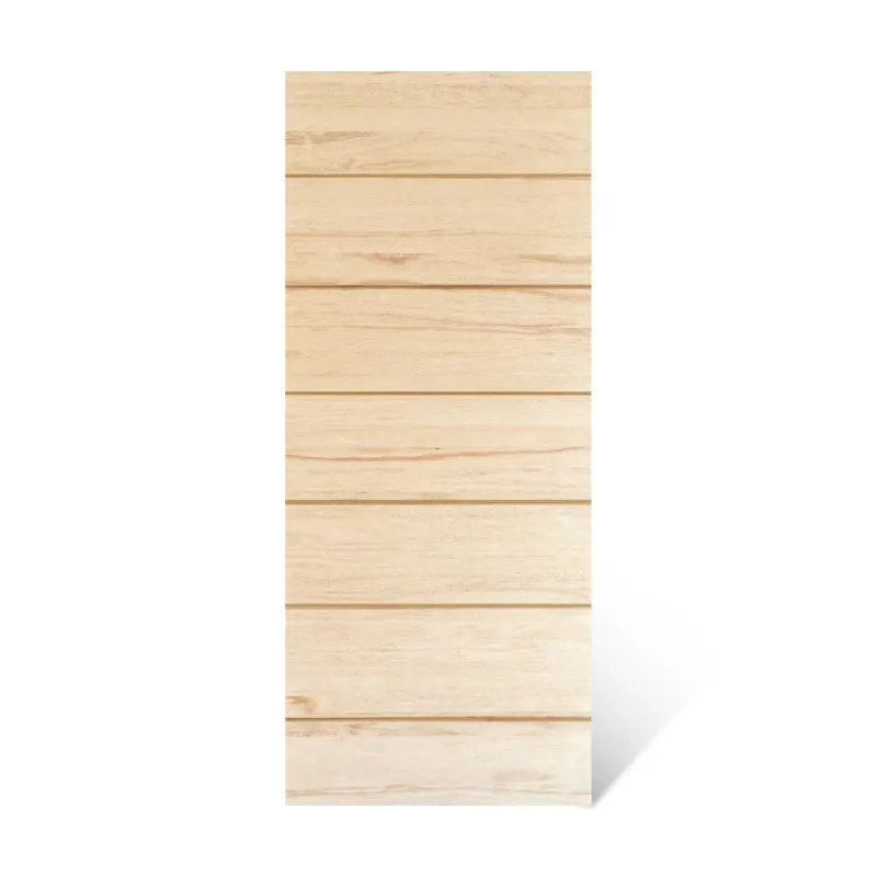 DESIGNCRAFT DOOR FLUSH MELTON WOOD GEMILINA DOOR SERIES ROUTERED GROOVE